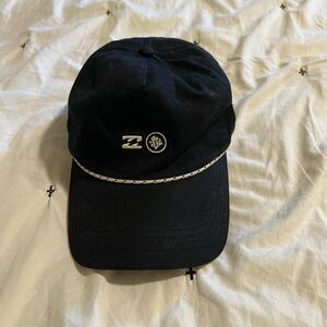 Billabong Black Cap with White Accents